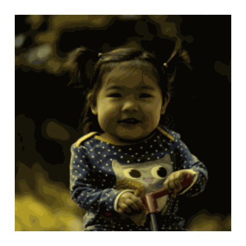 Spatially Sampled LMS